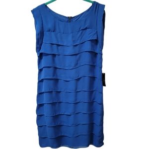 NWT Bisou Bisou Ruffle Dress Sz Large Large